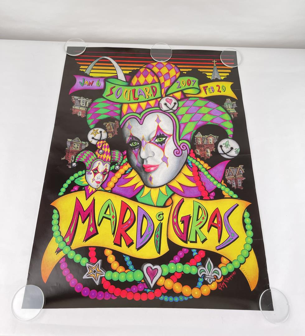 2007 Soulard Mardi Gras Poster (1 of 3)