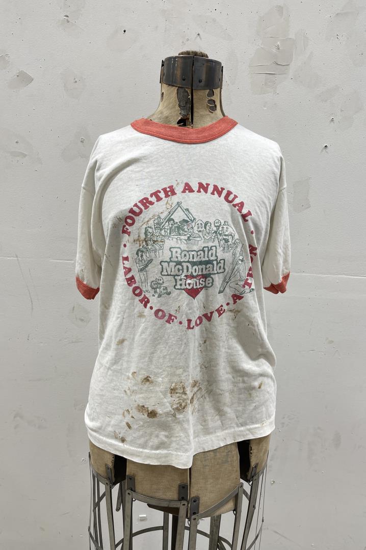 Vintage Ronald McDonald House T Shirt: 4th Annual Labor of Love a Thon.