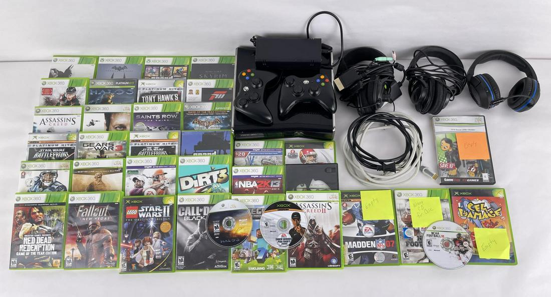Xbox 360 Console and Games (1 of 8)