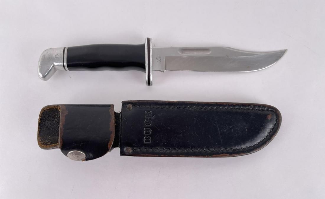 Buck 119 Hunting Sheath Knife: Nice example.