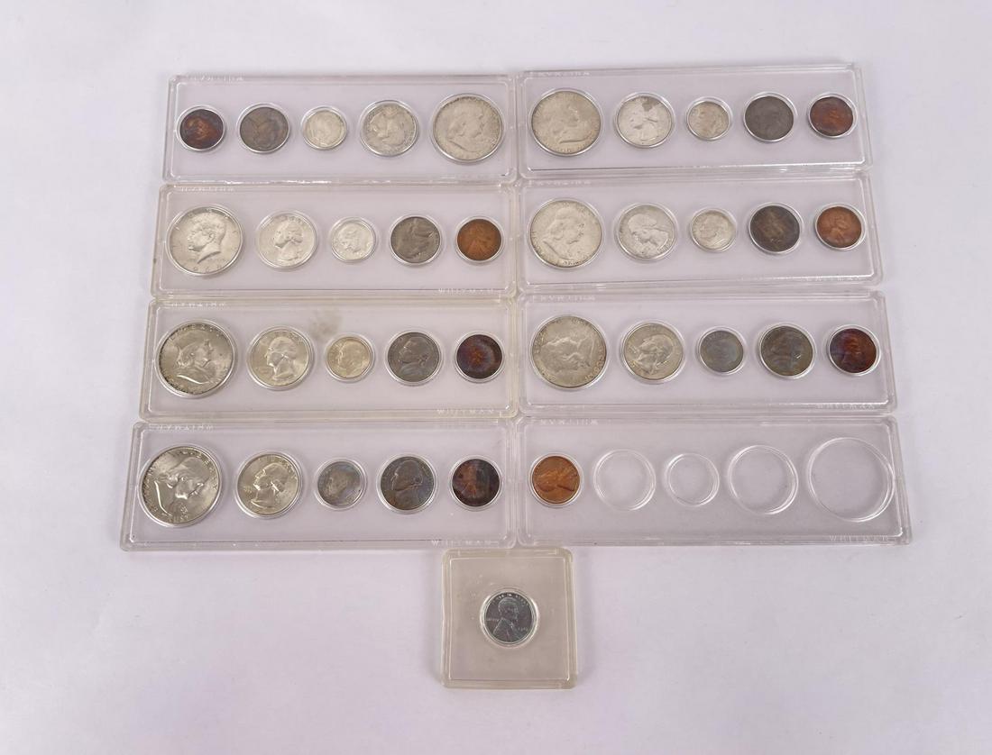 Kennedy and Franklin Silver Proof Sets (1 of 6)