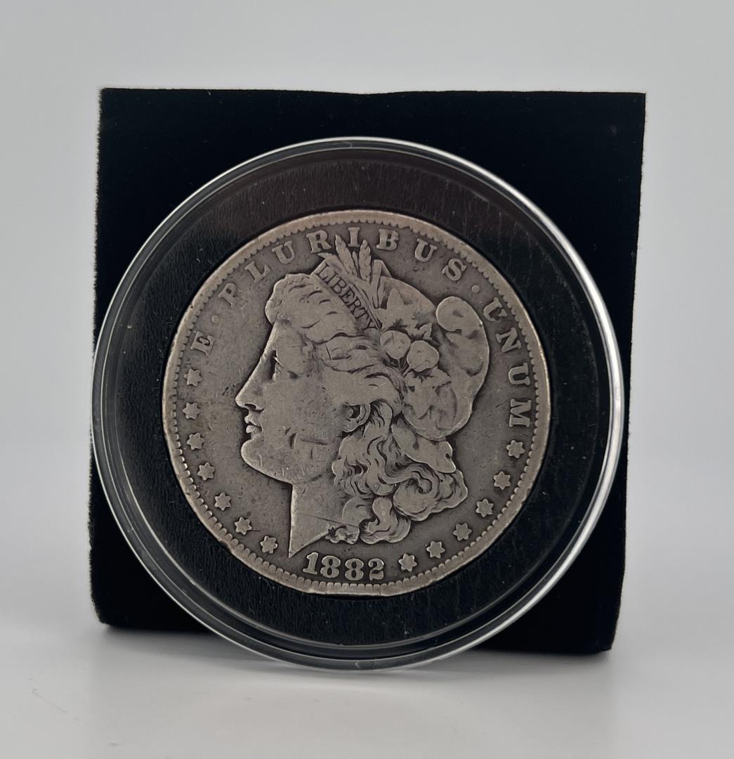 1882 CC Carson City Morgan Silver Dollar (1 of 3)