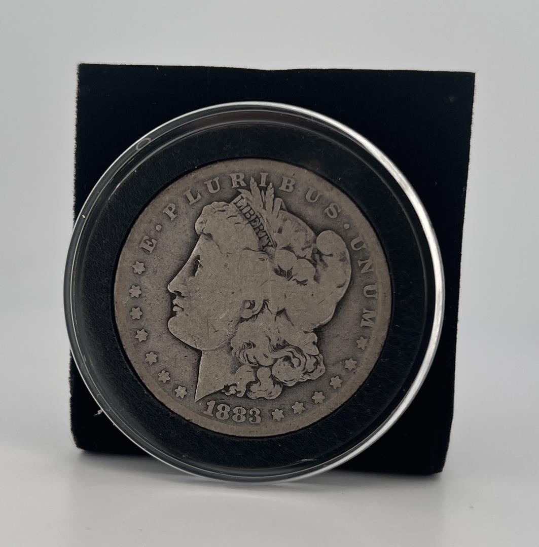1883 CC Carson City Morgan Silver Dollar (1 of 3)