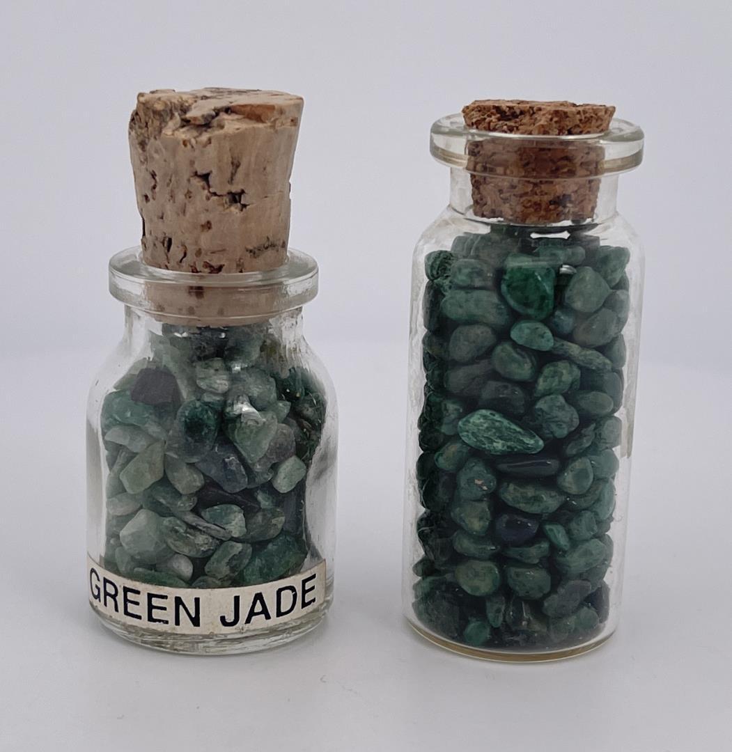 Green Polished and Rough Jade: Nice grouping.