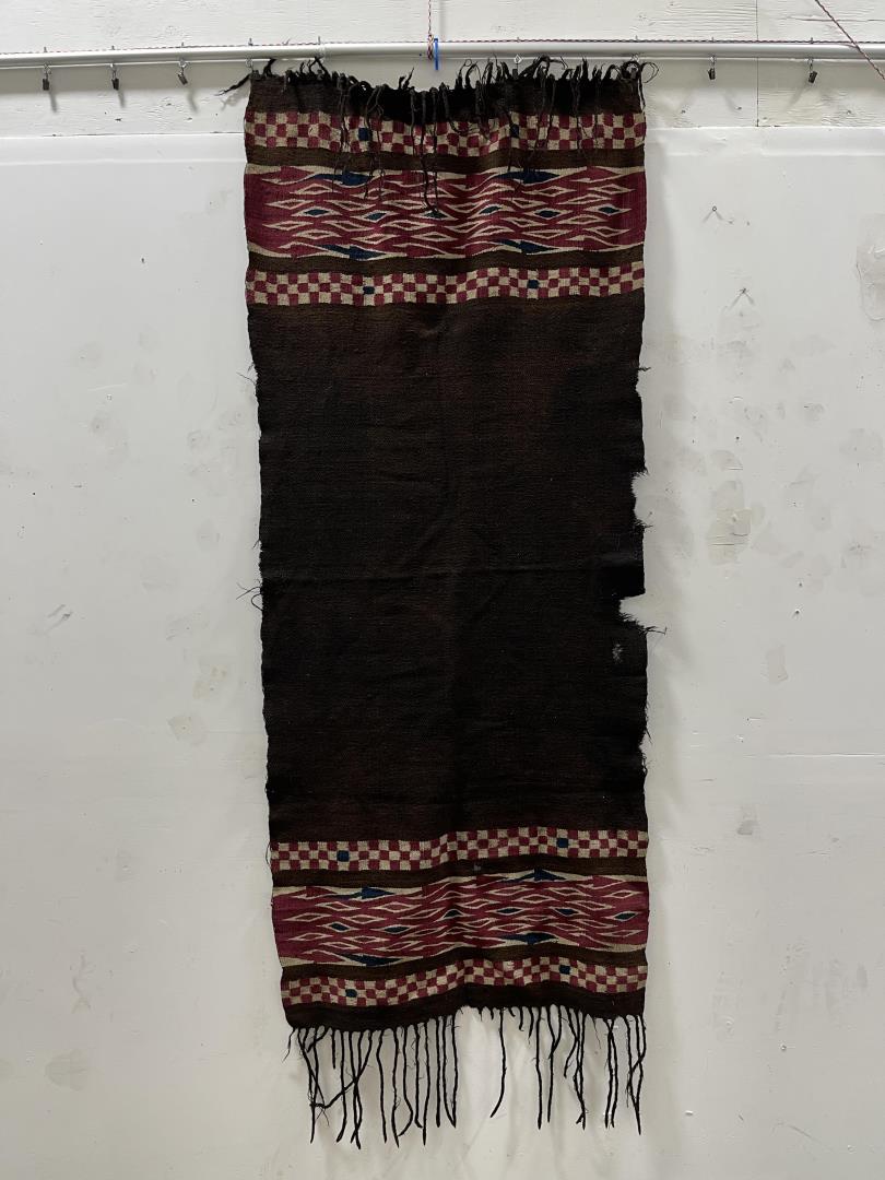 Moroccan Wool Runner Blanket Rug (1 of 7)
