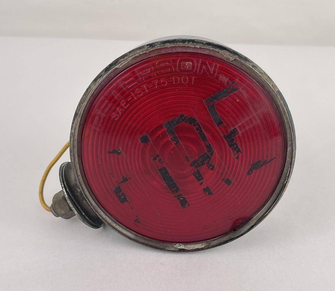 Vintage Fire Department Truck Break Tail Light (1 of 8)