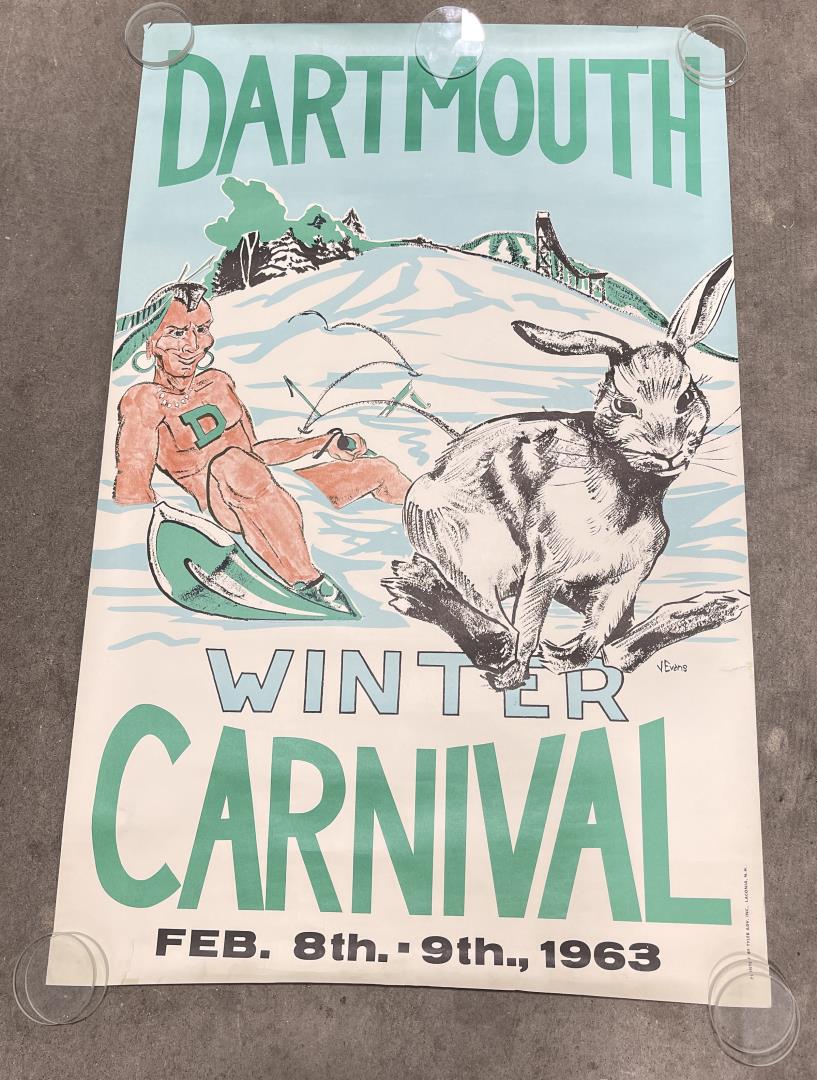 1963 Dartmouth Winter Carnival Poster (1 of 4)