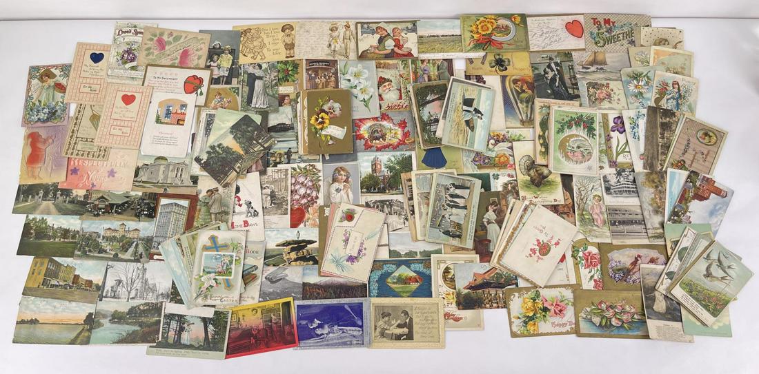 Collection of Antique Postcards (1 of 10)