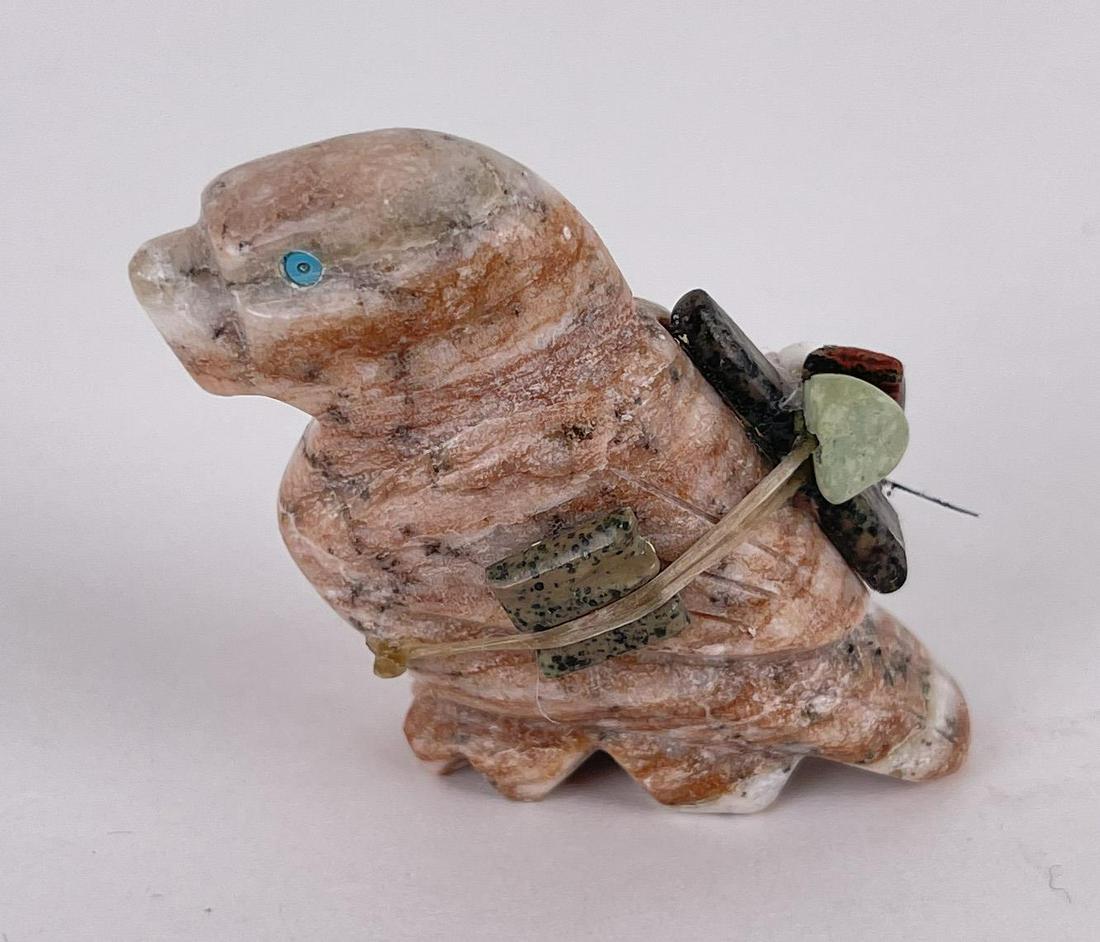Andy and Roberta Abeita Eagle Fetish: 1 3/4" tall. Allard Auction Collection Inv: RAH 24675