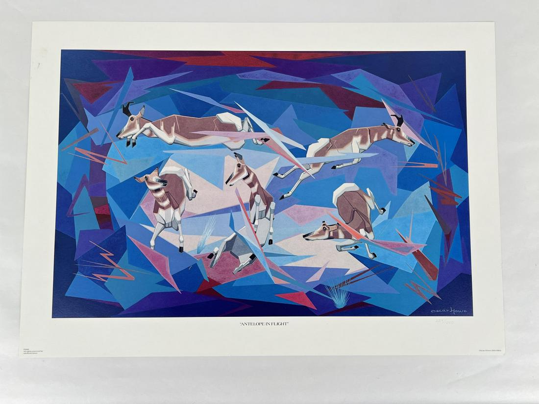 Oscar Howe Antelope in Flight Print (1 of 8)