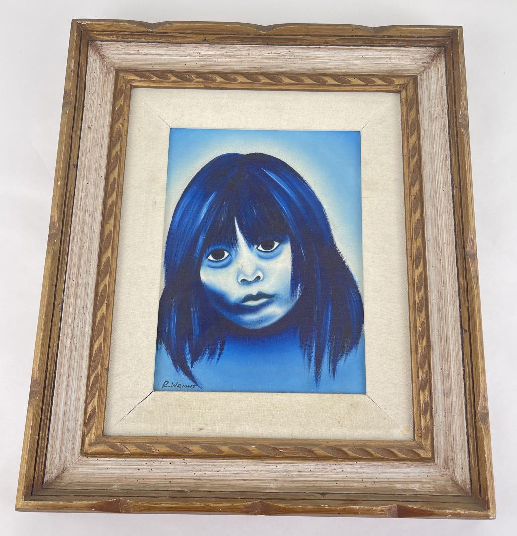 Robert Wright Native American Indian Painting (1 of 5)