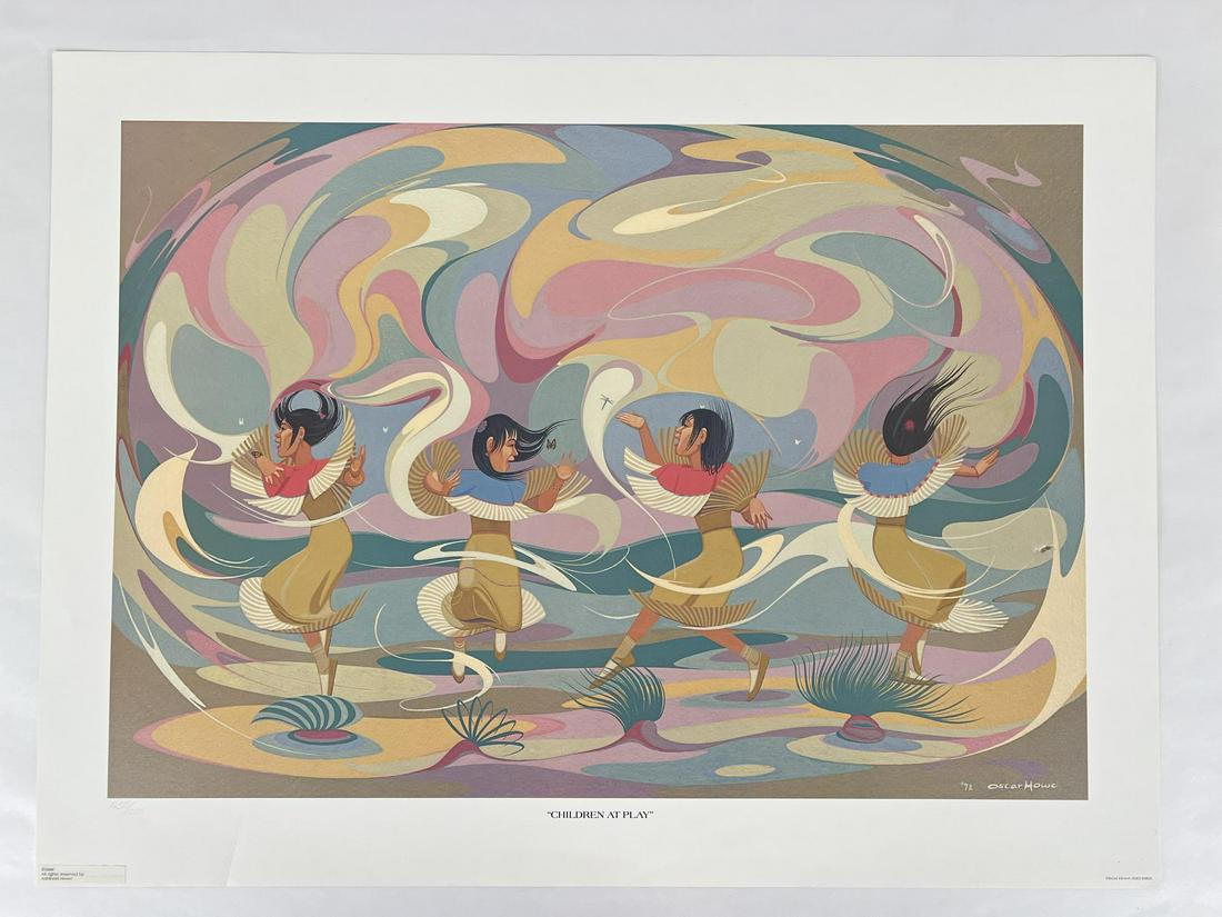 Oscar Howe Children at Play Print (1 of 10)