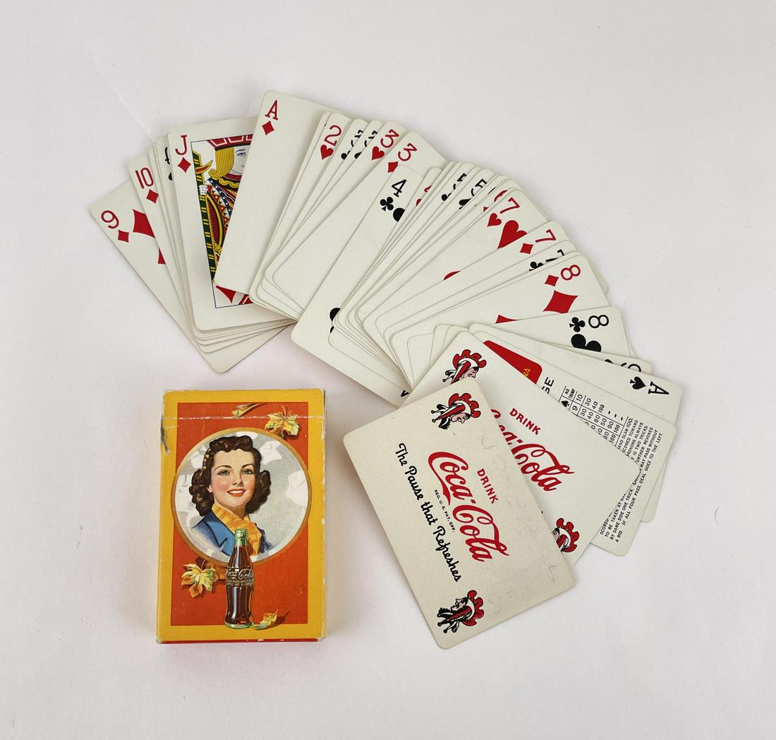 1943 Coca Cola Playing Cards (1 of 4)
