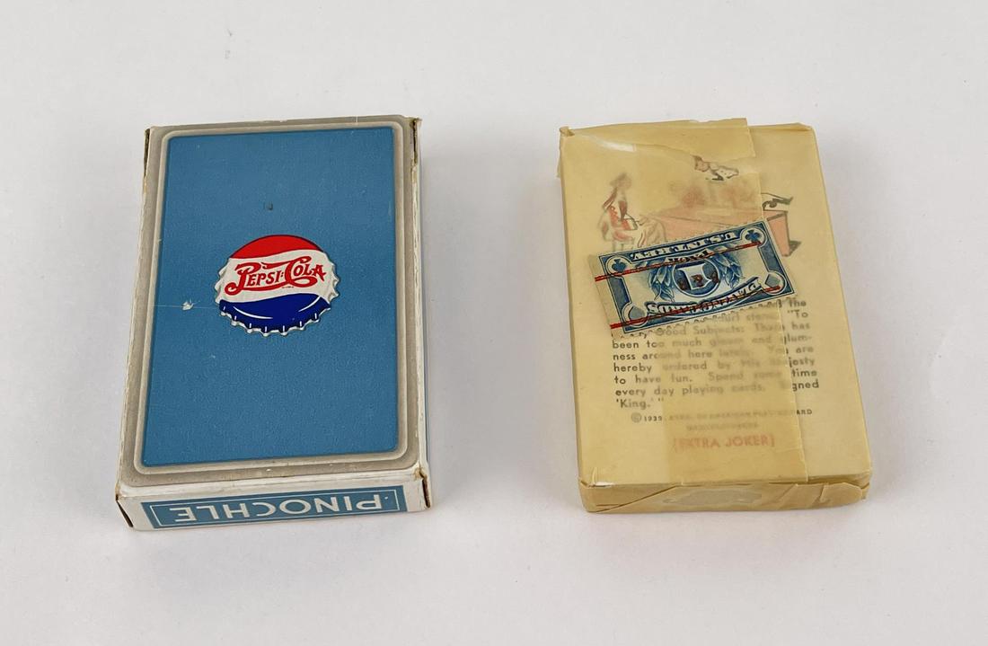 Pepsi Double Dot Playing Cards (1 of 3)