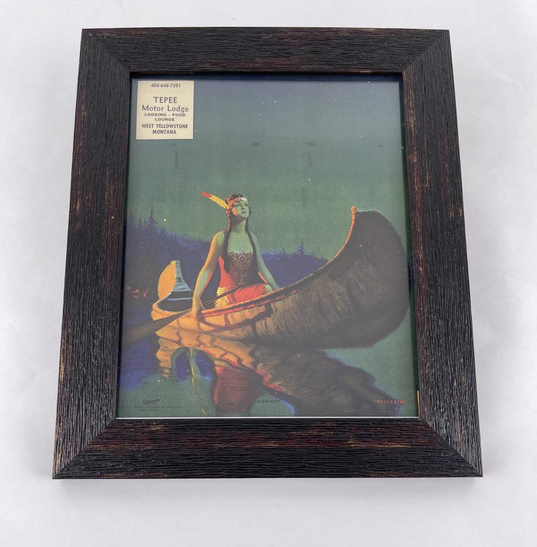 Montana Indian Maiden Print (1 of 7)