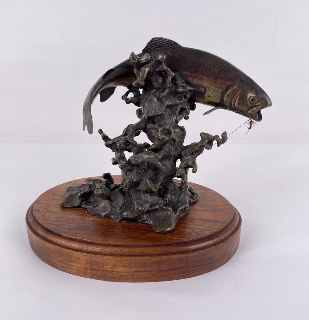 Frank DiVita Montana Trout Bronze (1 of 4)