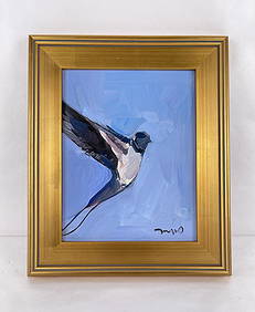 Jose Trujillo Oil Painting In Flight (1 of 5)