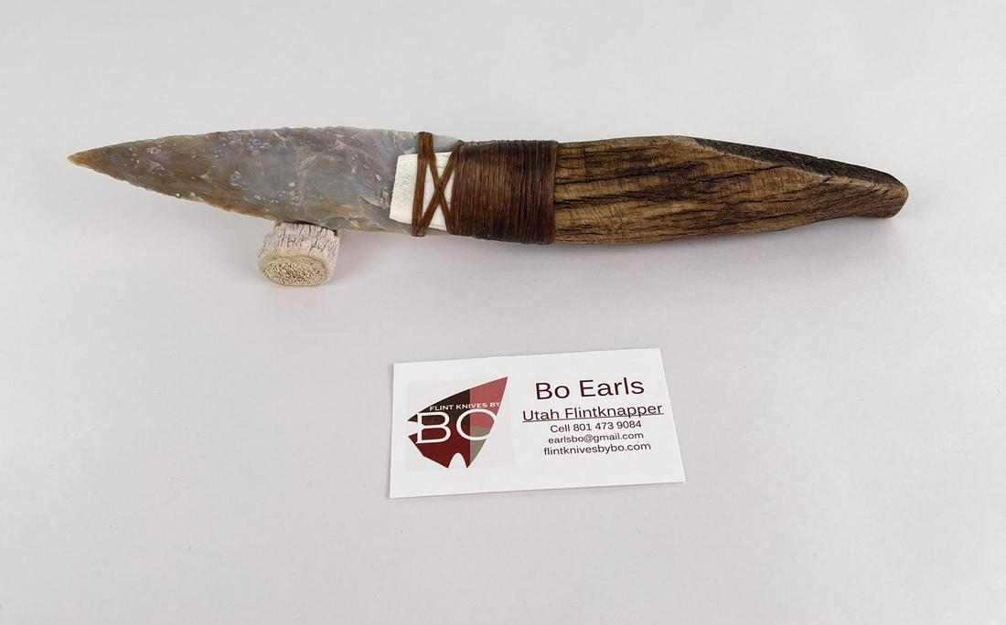 Bo Earls Handmade Horn Handle Knife (1 of 5)