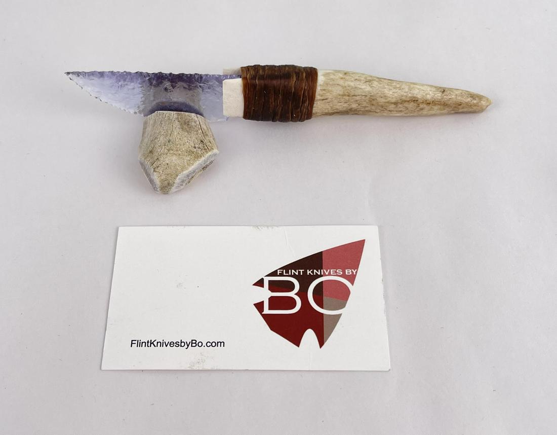 Bo Earls Handmade Horn Handle Knife (1 of 4)