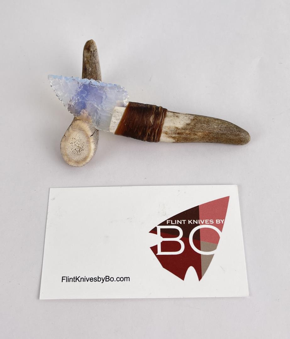 Bo Earls Handmade Horn Handle Knife (1 of 4)