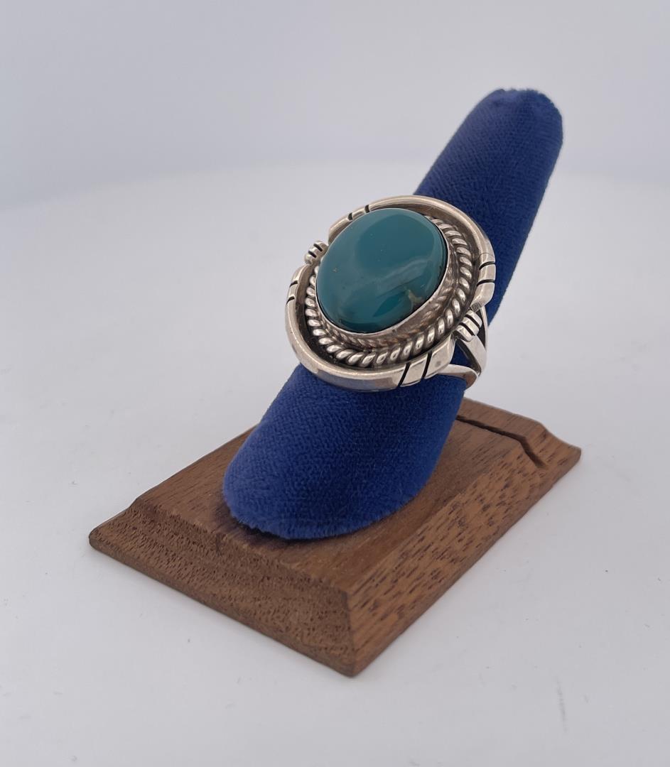 John Delvin Navajo Sterling Silver Ring (1 of 5)
