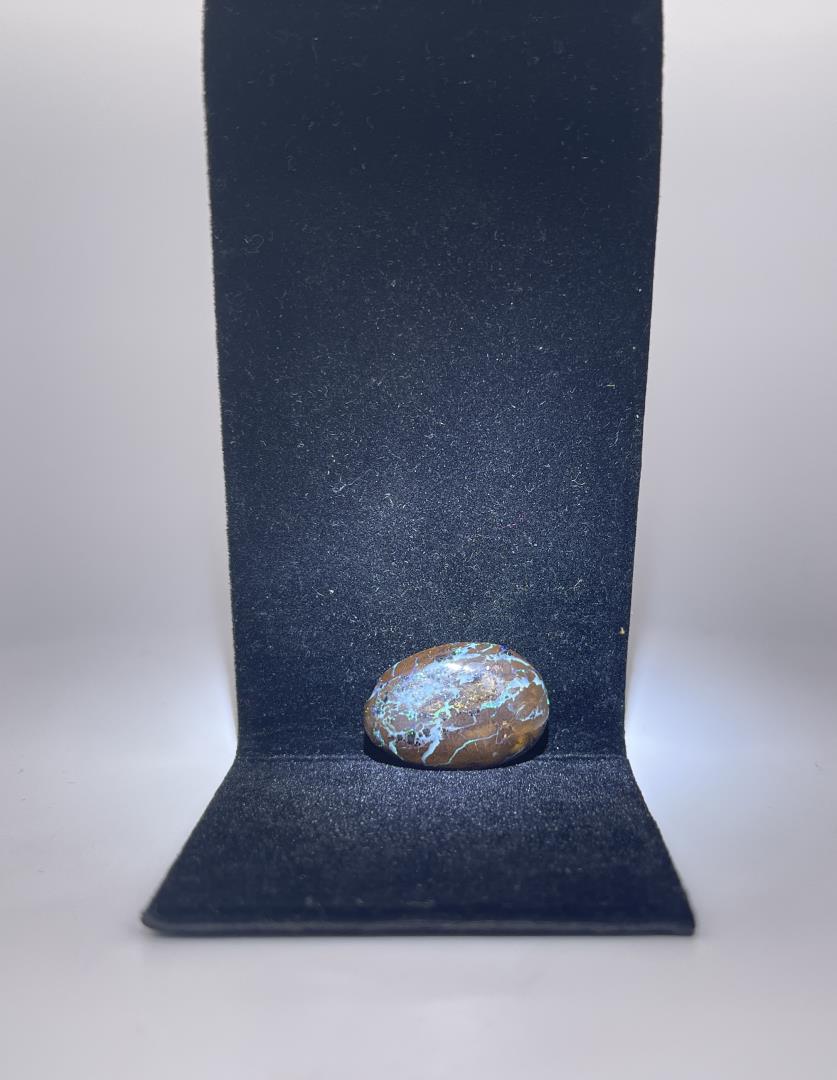 28.55 Carats of Australian Black Boulder Opal (1 of 5)