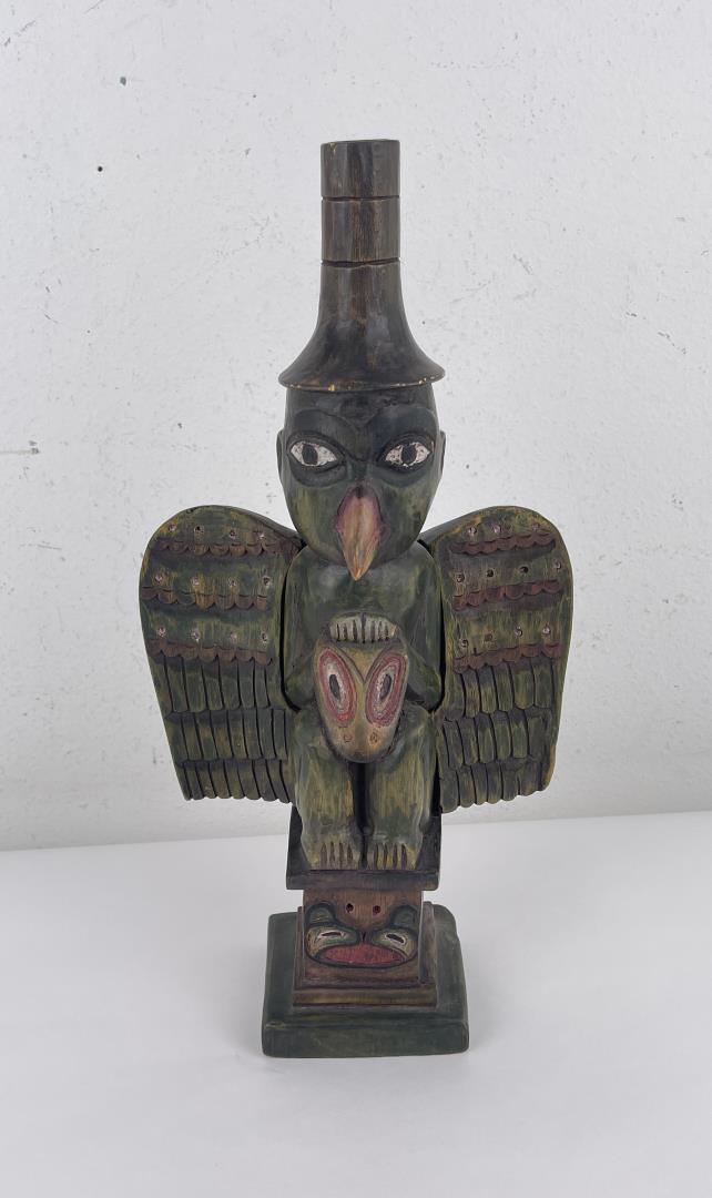 Northwest Coast Haida Indian Totem Pole (1 of 8)