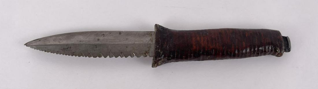 Stoeger Zephyr Fighting Knife Dagger: Appears to be missing pommel cap.