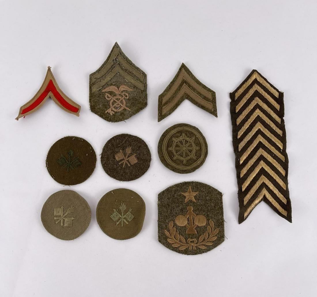 WW1 WWI US Military Chevrons: Nice grouping