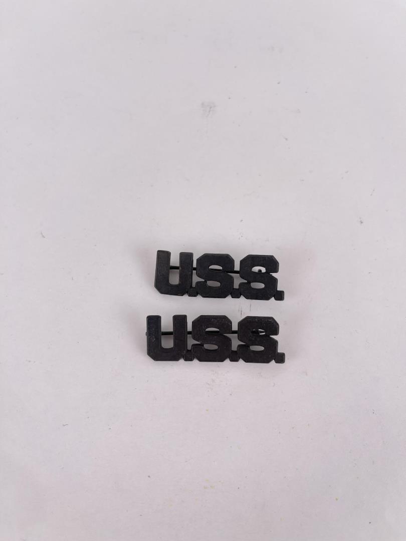 Model 1902 US Indian Scout Collar Devices: Very nice set. Original.