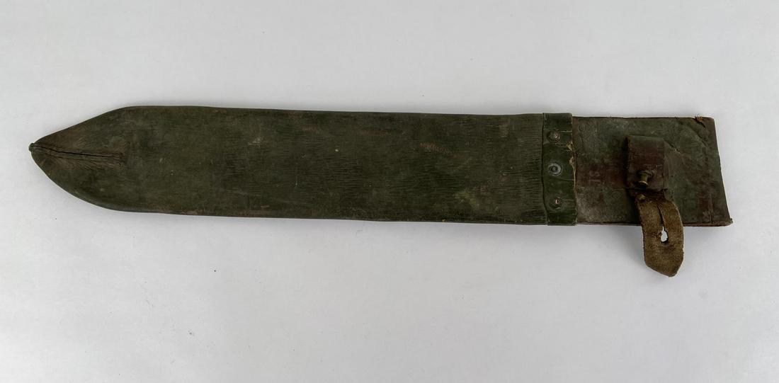 WW2 1943 Dated Machete Scabbard: Marked as shown.