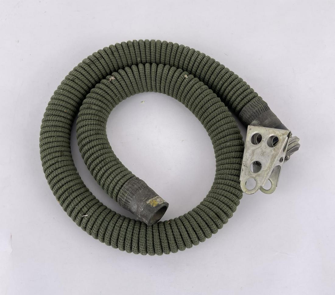 WW2 US Army Air Regulation Mask Hose: Decent example.