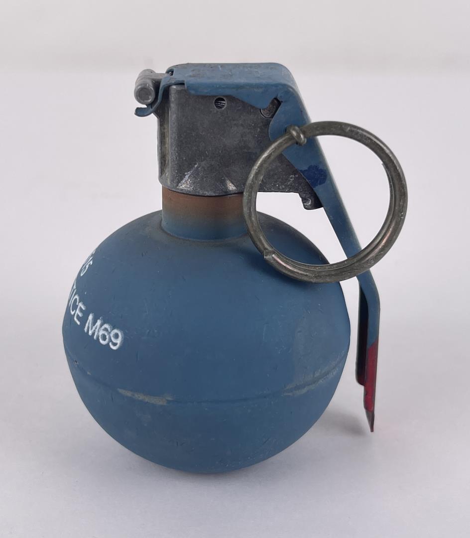 Inert Vietnam War Baseball Practice Grenade: Inert.