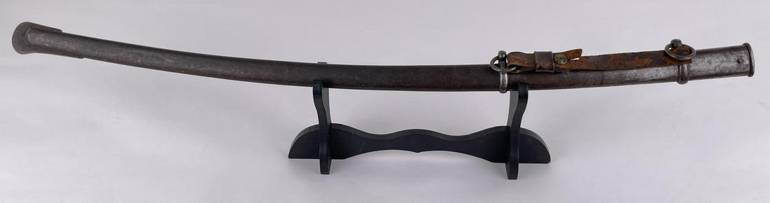US Model 1840 M1840 Heavy Cavalry Sword Scabbard: Nice original condition.