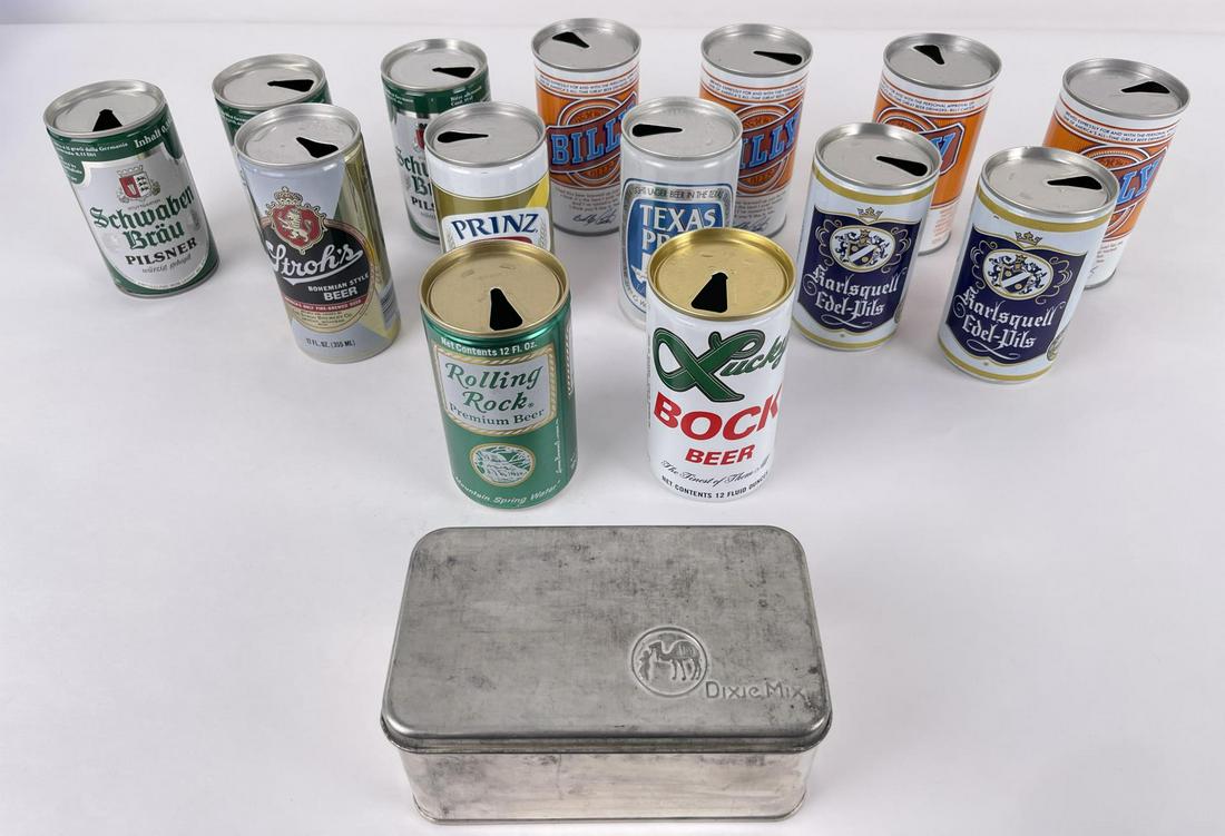Collection of Vintage Beer Cans: Nice grouping.