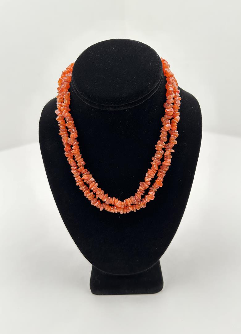 Carnelian Necklace: Allard Auction Collection Inv: ZUR 43253