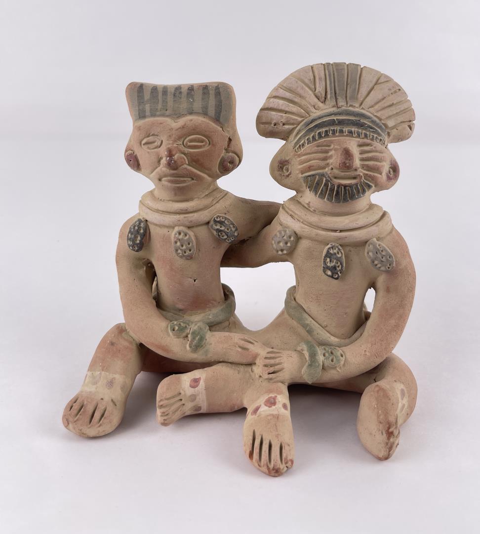 Pre Columbian Style Pottery Figure (1 of 7)