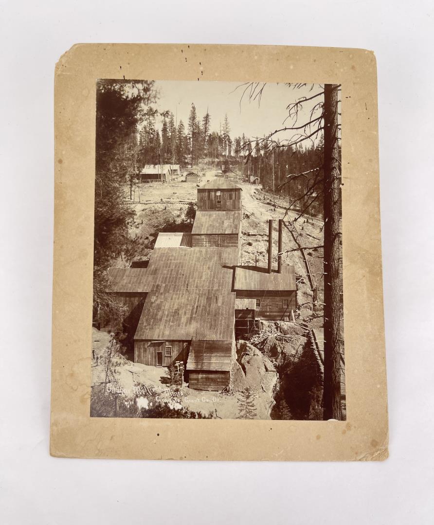 Sugar Mill Mine Granite Oregon Mining Photo: 8" by 10". American View Company.