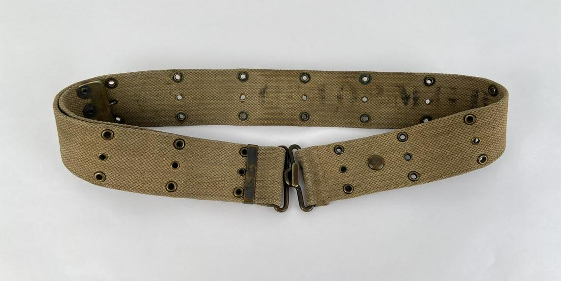 WW1 WWI Mills Belt: Nice example.