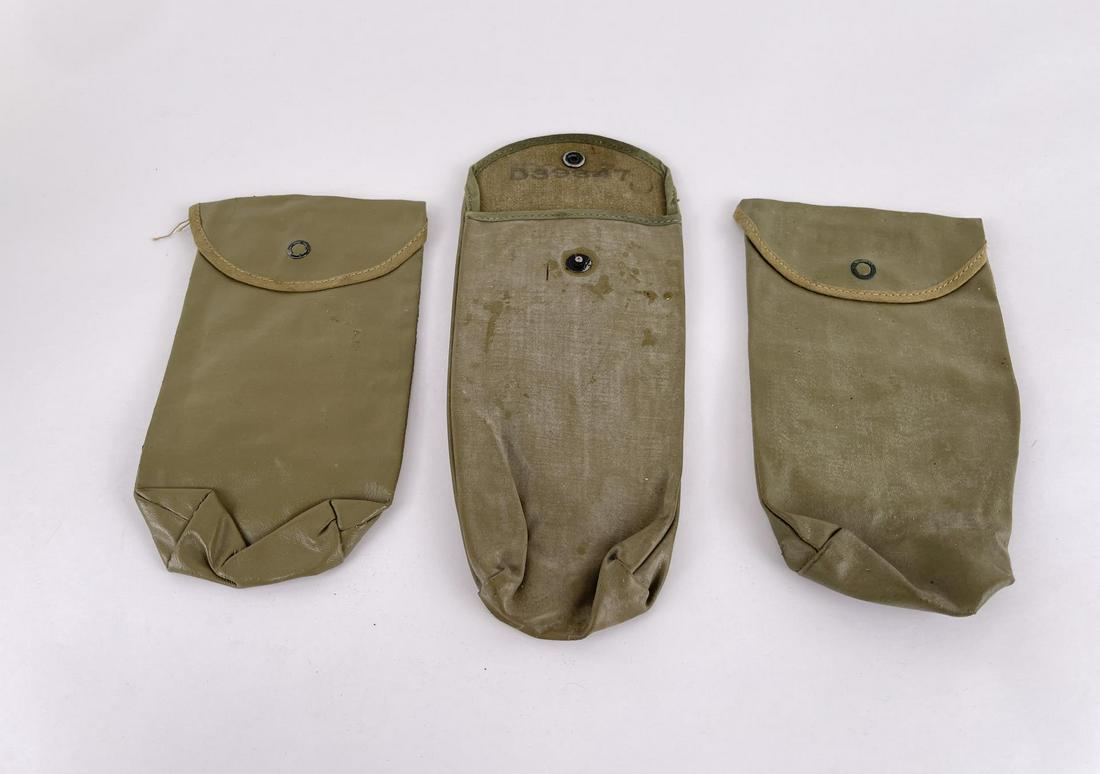 M1 Garand Cleaning Pouches: Nice grouping.