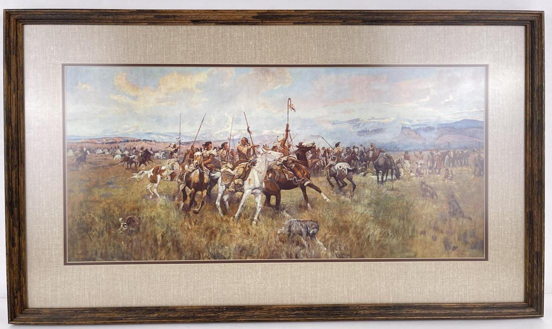 Charles M Russell Montana Print (1 of 4)