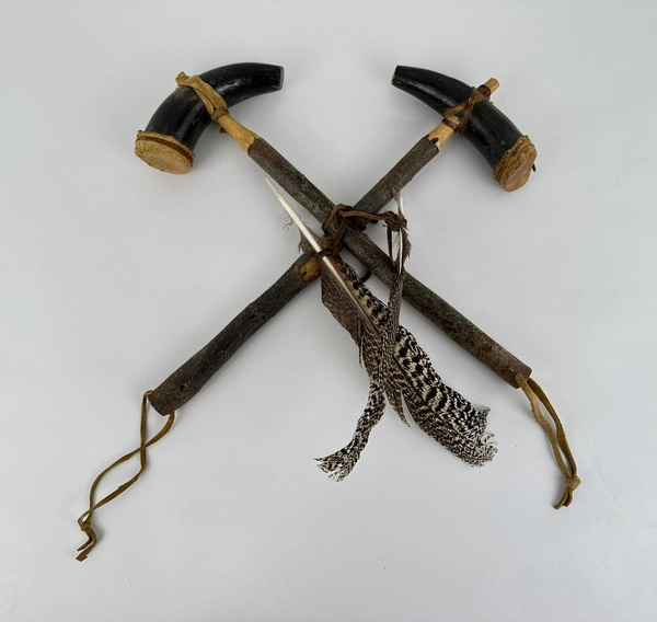 Native American Indian Buffalo Rattles