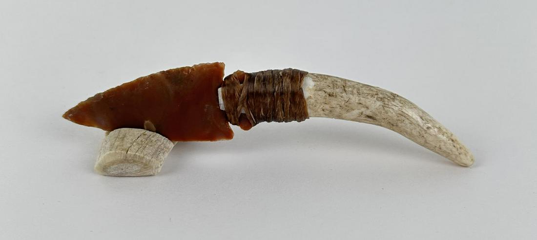 Bo Earls Handmade Horn Handle Knife (1 of 3)