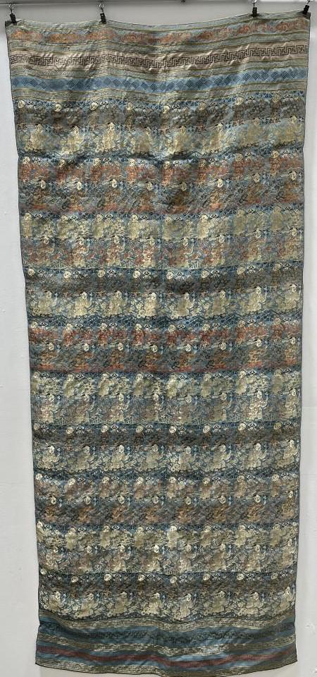 Antique Imperial Chinese Silk Panel Brocade Bolt (1 of 9)