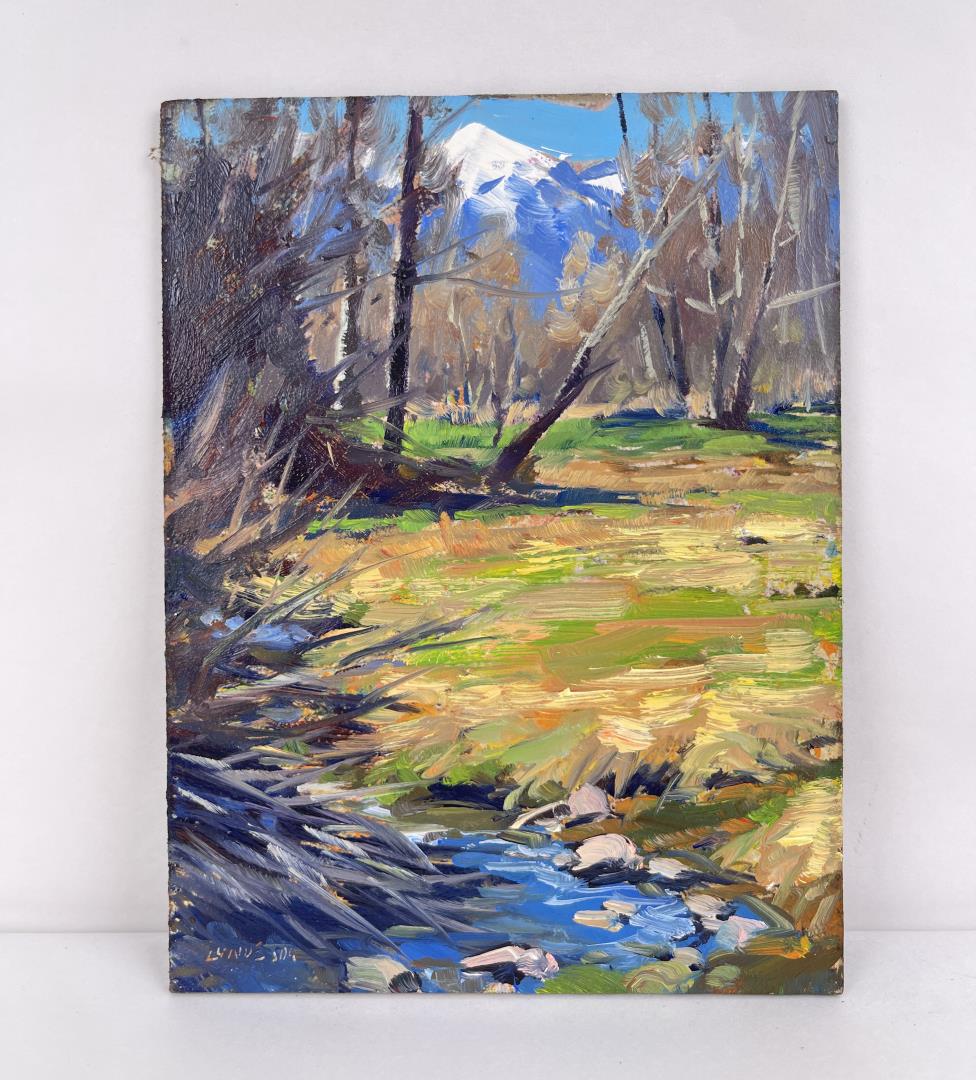 Taylor Lynde Montana Oil Painting (1 of 4)