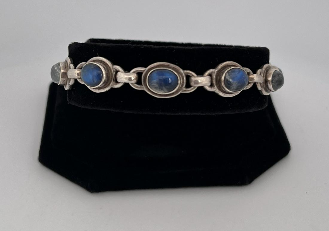 Sterling Silver Labradorite Bracelet (1 of 4)