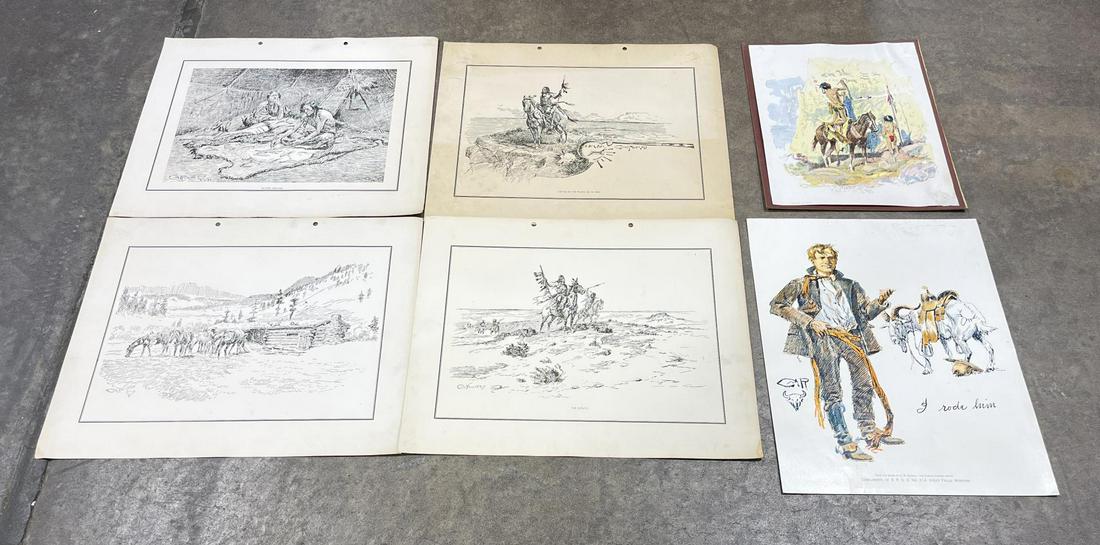 Charles M Russell Montana Prints (1 of 5)