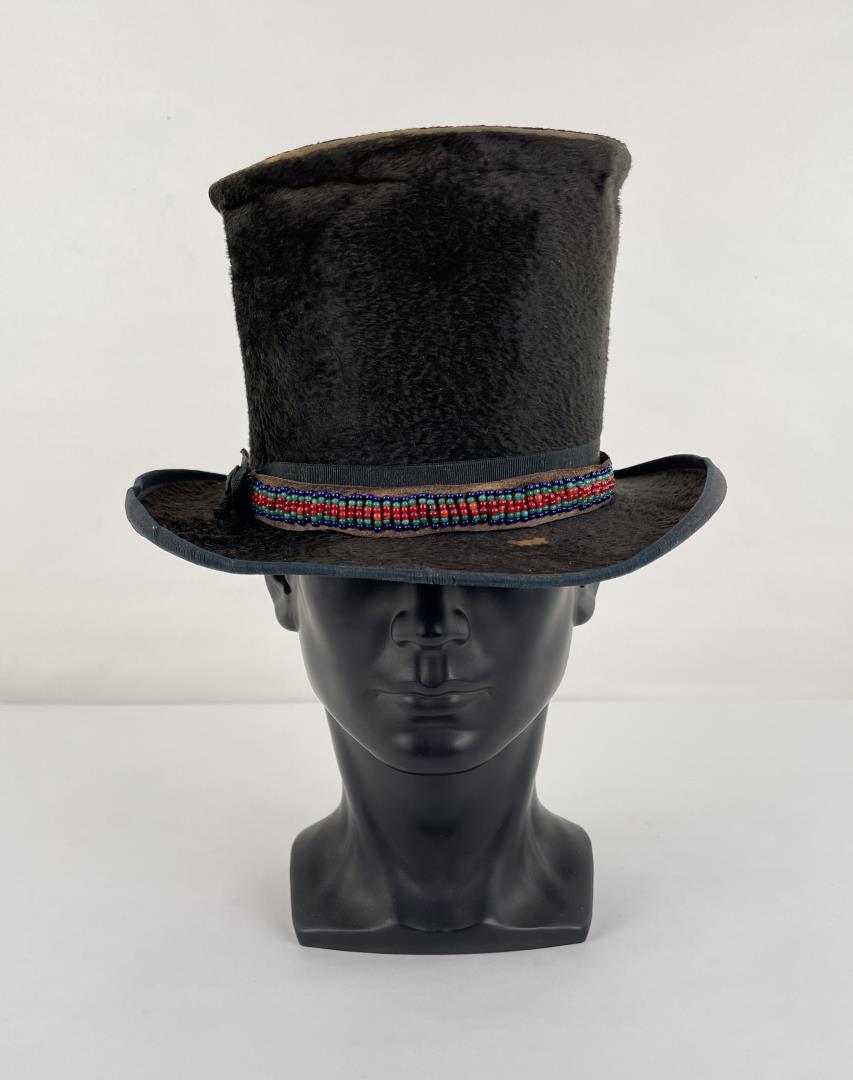 Antique Beaver Fur Top Hat Auction