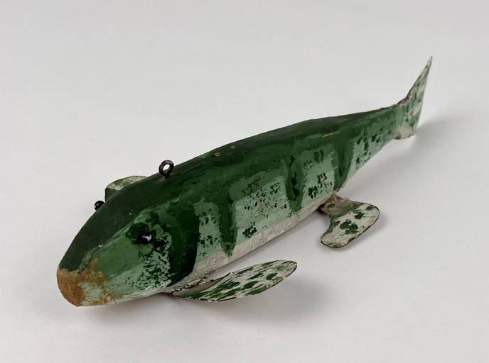 Antique Ice Fishing Spearing Decoy