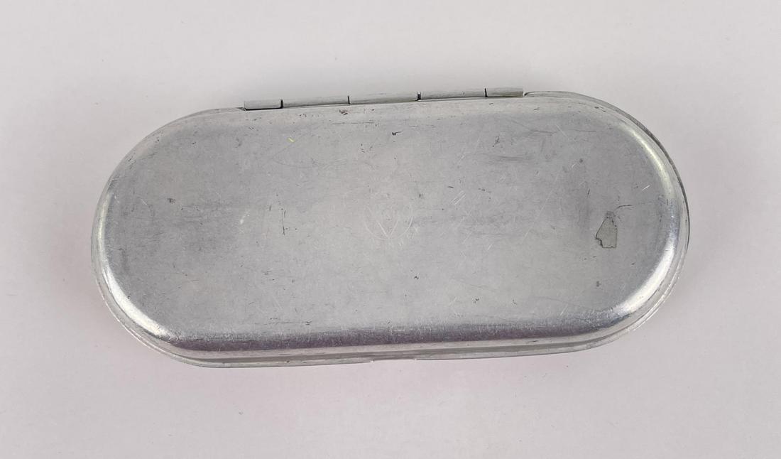 WW2 Bausch & Lomb Aviators Sunglasses Case: Nice old aluminum case. Fairly scarce.
